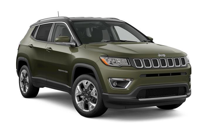 Voiture SUV compact automatique hybride - Modèle Jeep Compass hybride